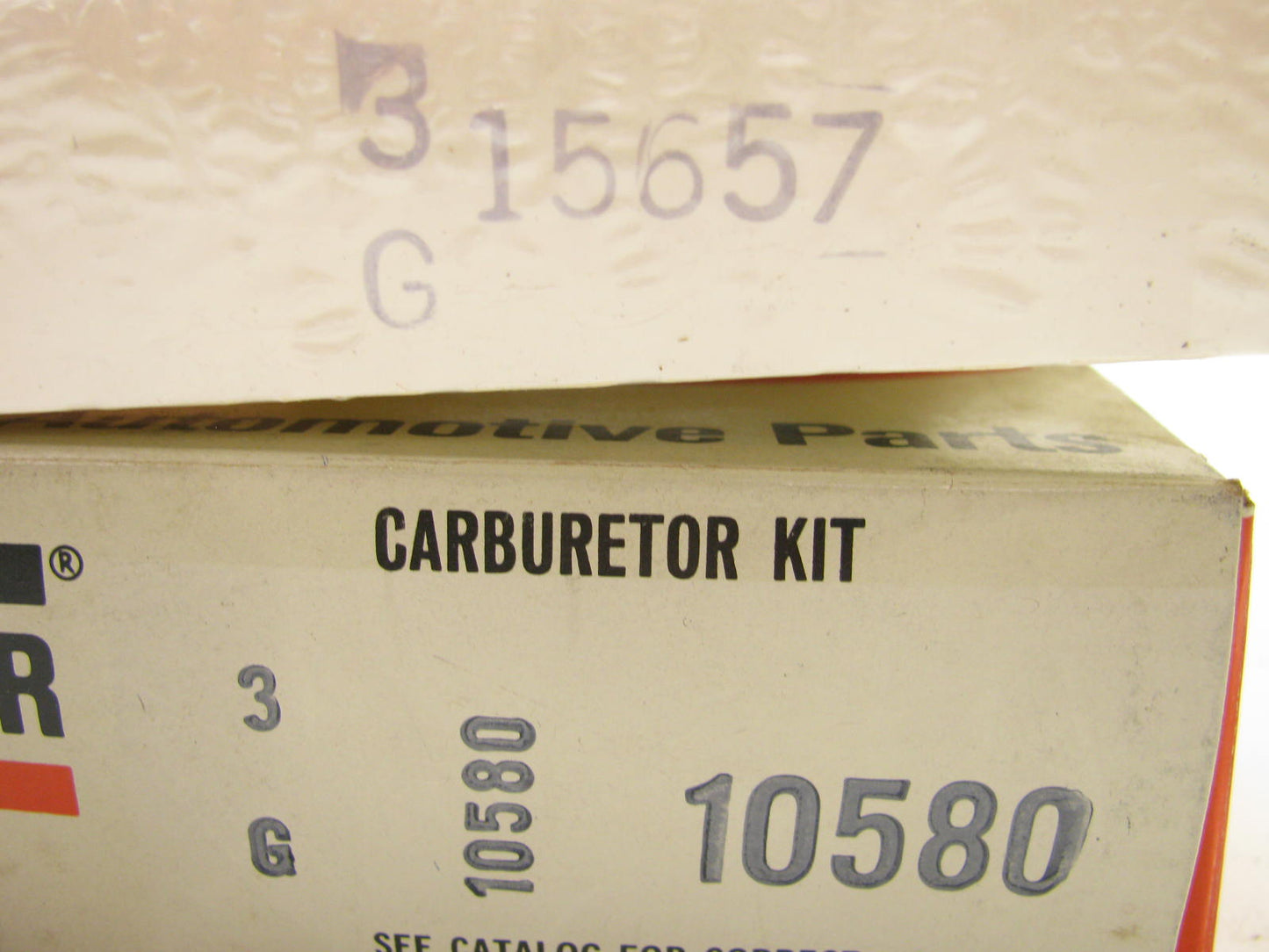 BWD 10580 Carburetor Rebuild Kit 1977-1979 GM 250 292 Rochester 1BBL 1ME Monojet