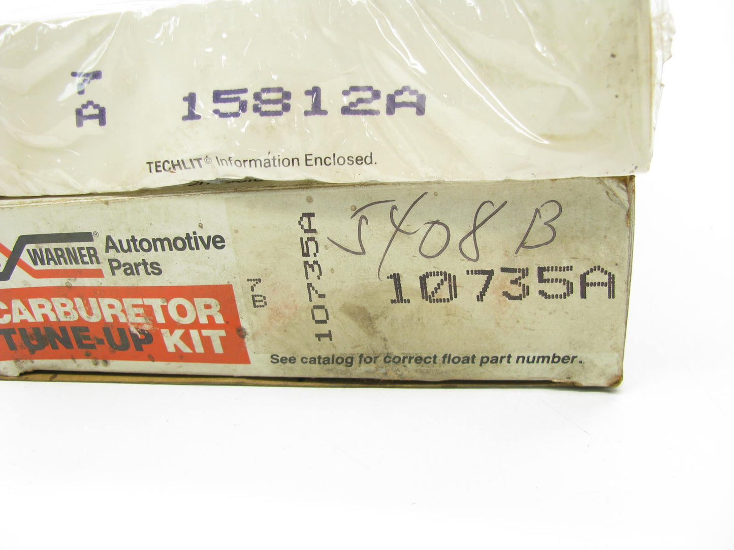 BWD 10735A Carburetor Rebuild Kit - Rochester 2BBL E2SE