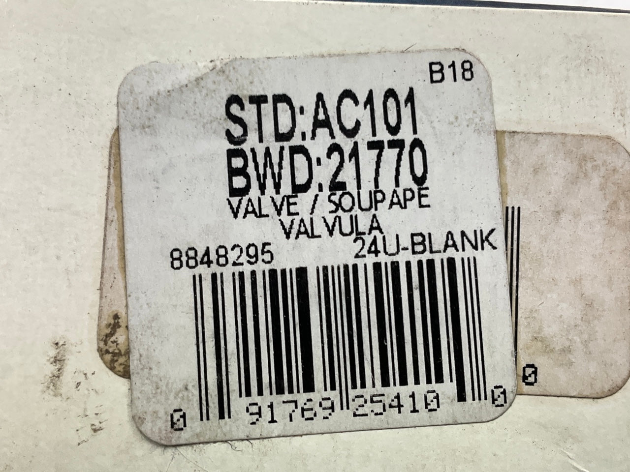 BWD 21770 Fuel Injection Idle Air Control Valve