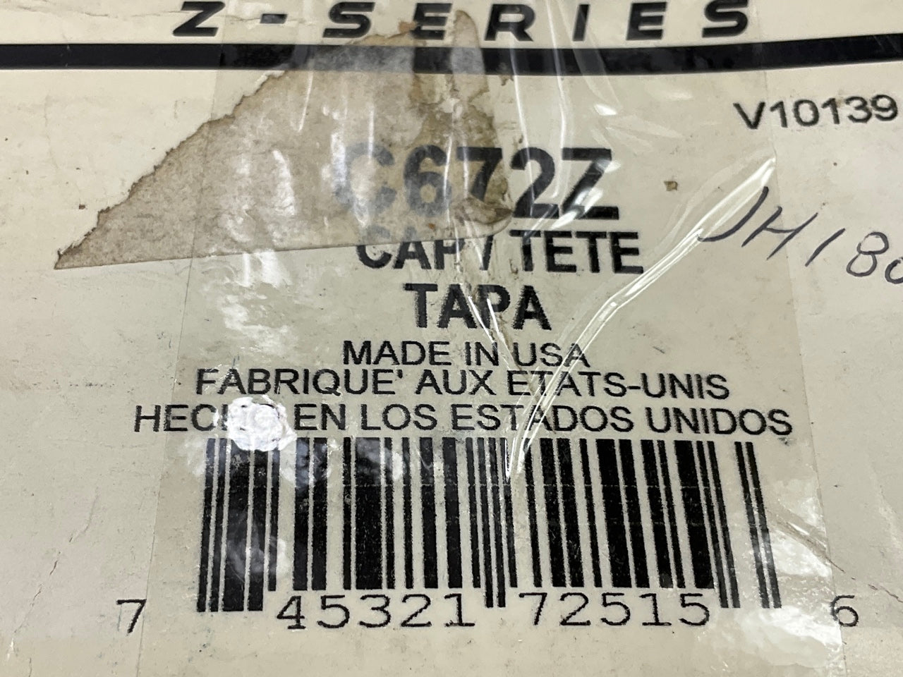 BWD C672Z Ignition Distributor Cap