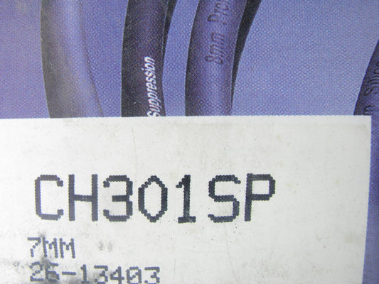 BWD CH301SP Ignition Spark Plug Wire Set For 1985-92 GM Daihatsu Suzuki 1.0L-L3