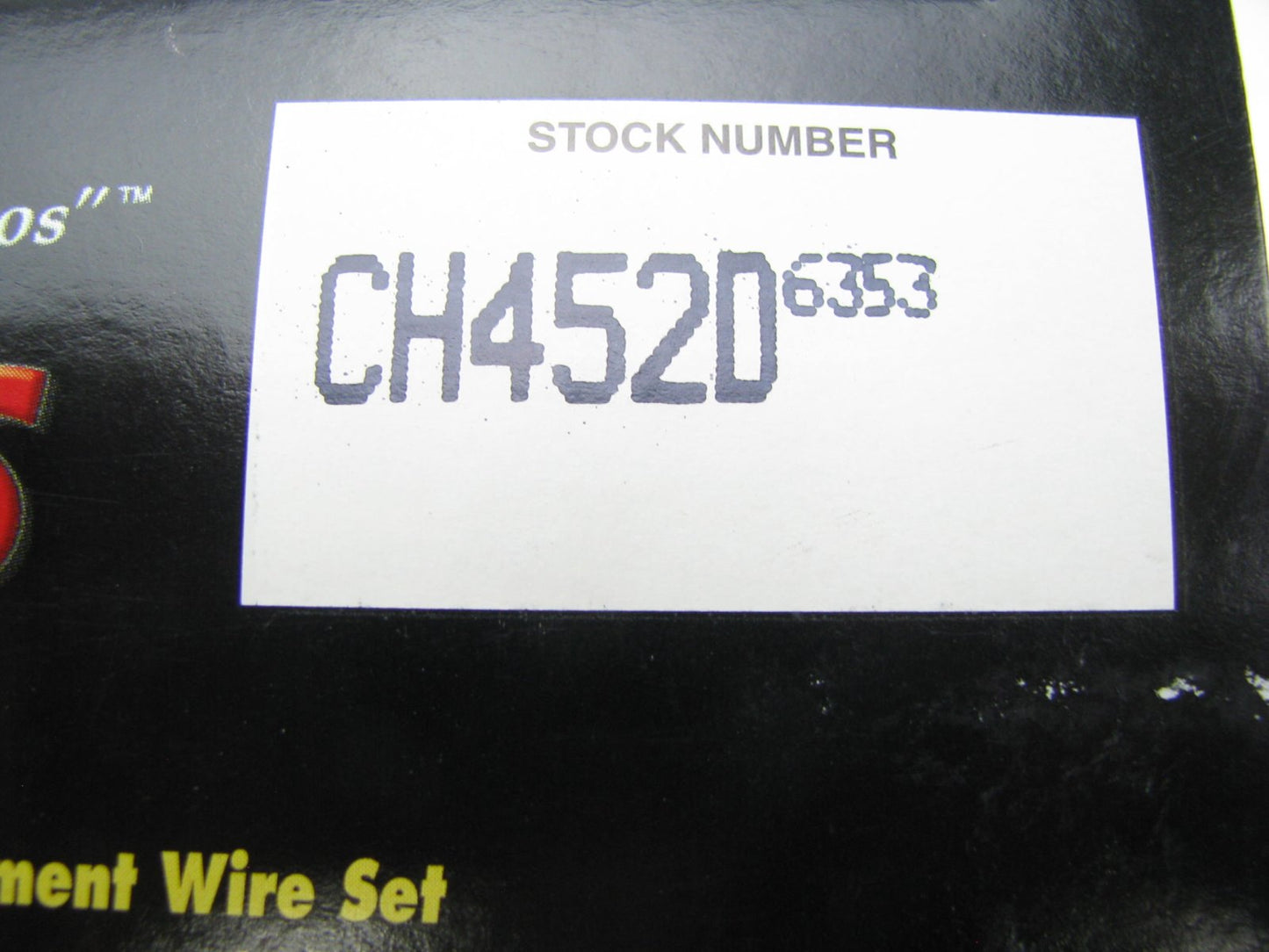 BWD CH452D Ignition Spark Plug Wire Set For 1984-1988 Nissan 200SX 1.8L 2.0L-L4