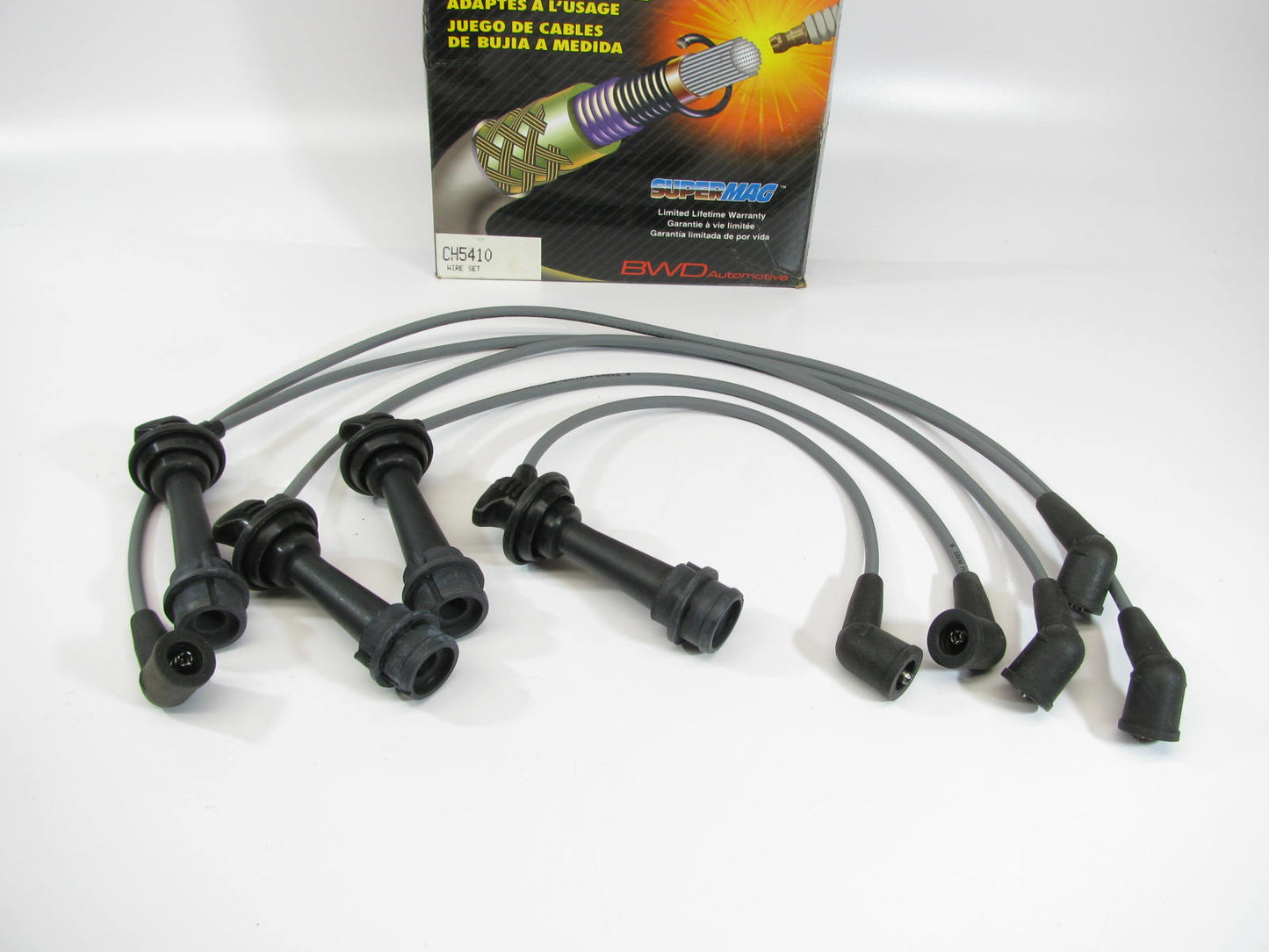 BWD CH5410 Ignition Spark Plug Wire Set for 1990-1992 Toyota Geo 1.6L-L4