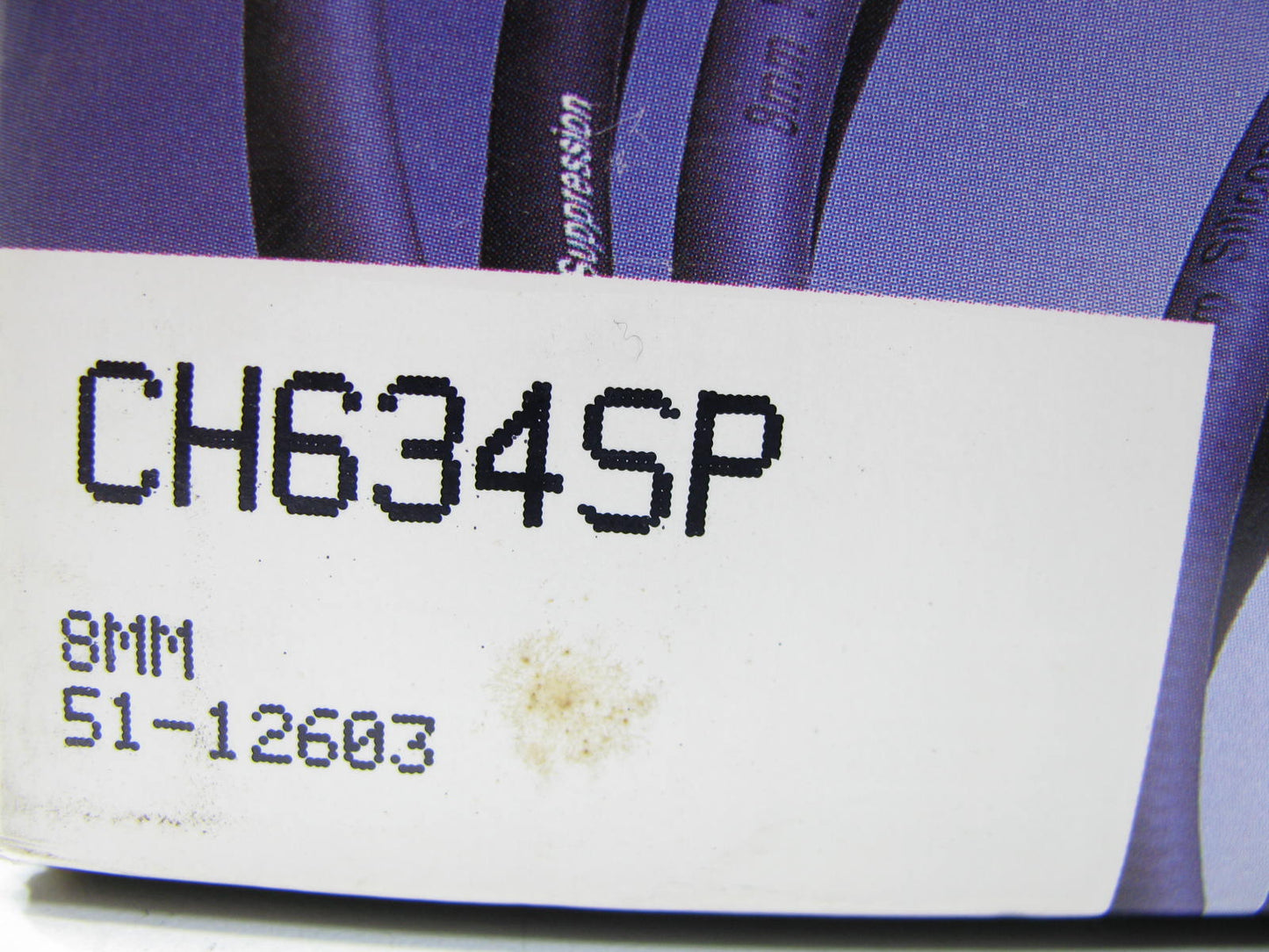 BWD CH634SP Ignition Spark Plug Wire Set - Ford 200 250 I6
