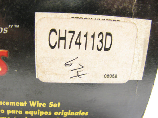BWD CH74113D Ignition Spark Plug Wire Set for 1988-1990 Honda Prelude 2.0L-L4