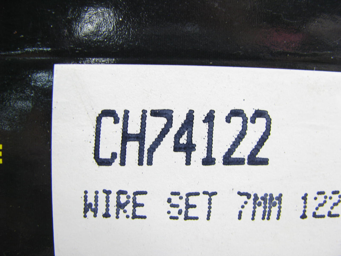 New BWD CH74122 Ignition Spark Plug Wire Set