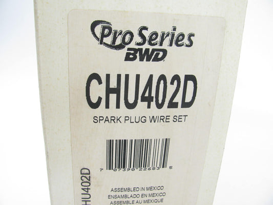 BWD CHU402D Ignition Spark Plug Wire Set & Cap 1987-1990 Toyota Tercel 1.5L-L4