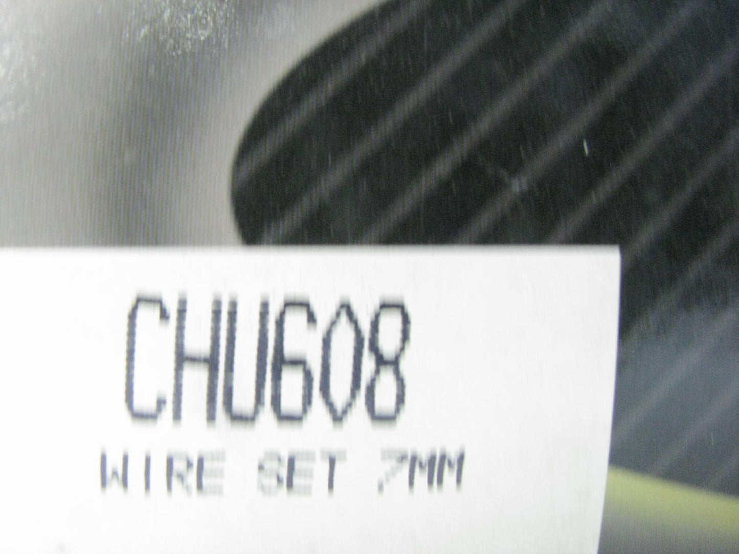 BWD CHU608 Ignition Spark Plug Wire Set- For 1993-1997 Ford / Mazda 2.5L V6