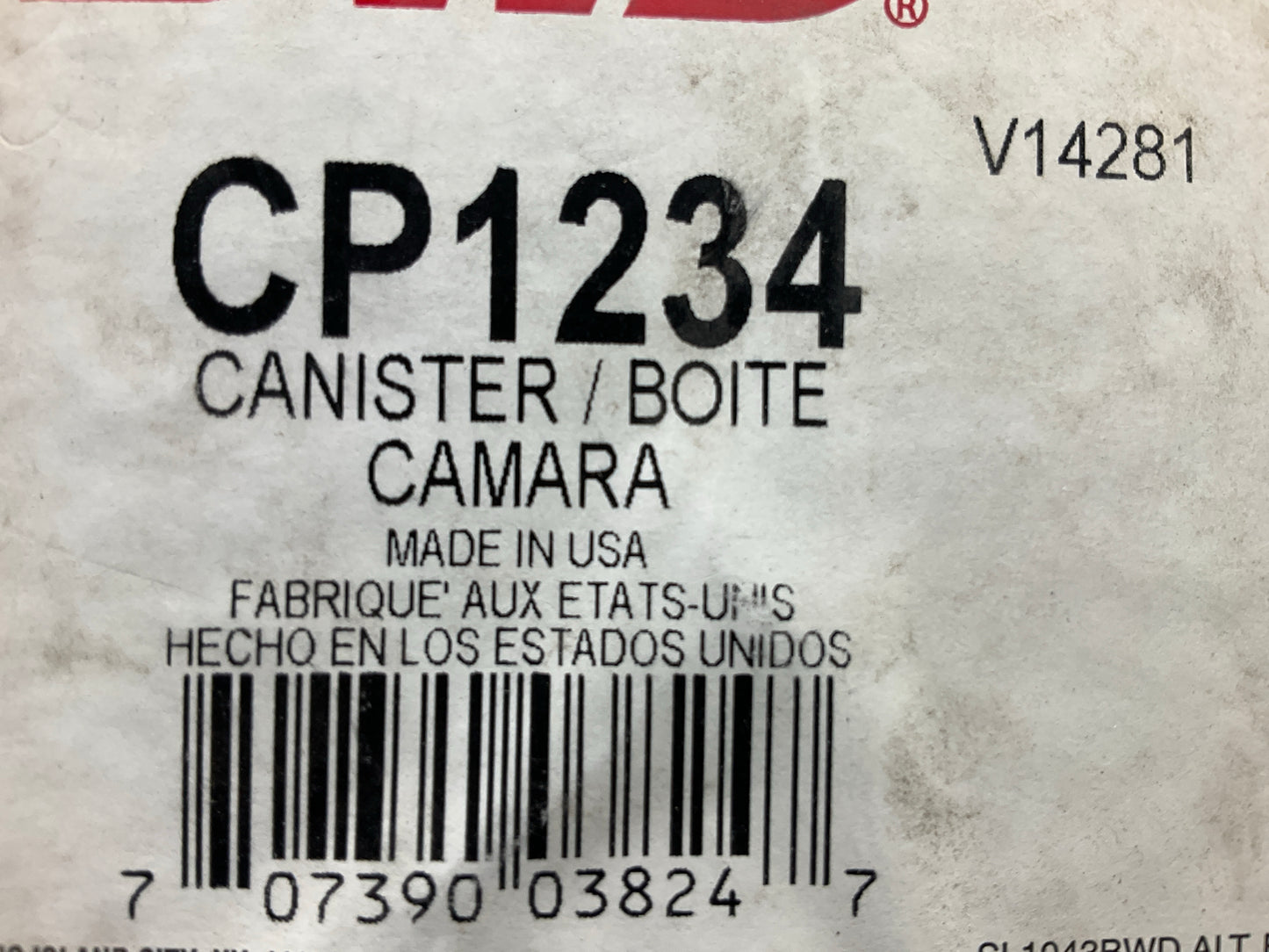 BWD CP1234 Charcoal Fuel Vapor Canister For 1998-2002 Honda Accord