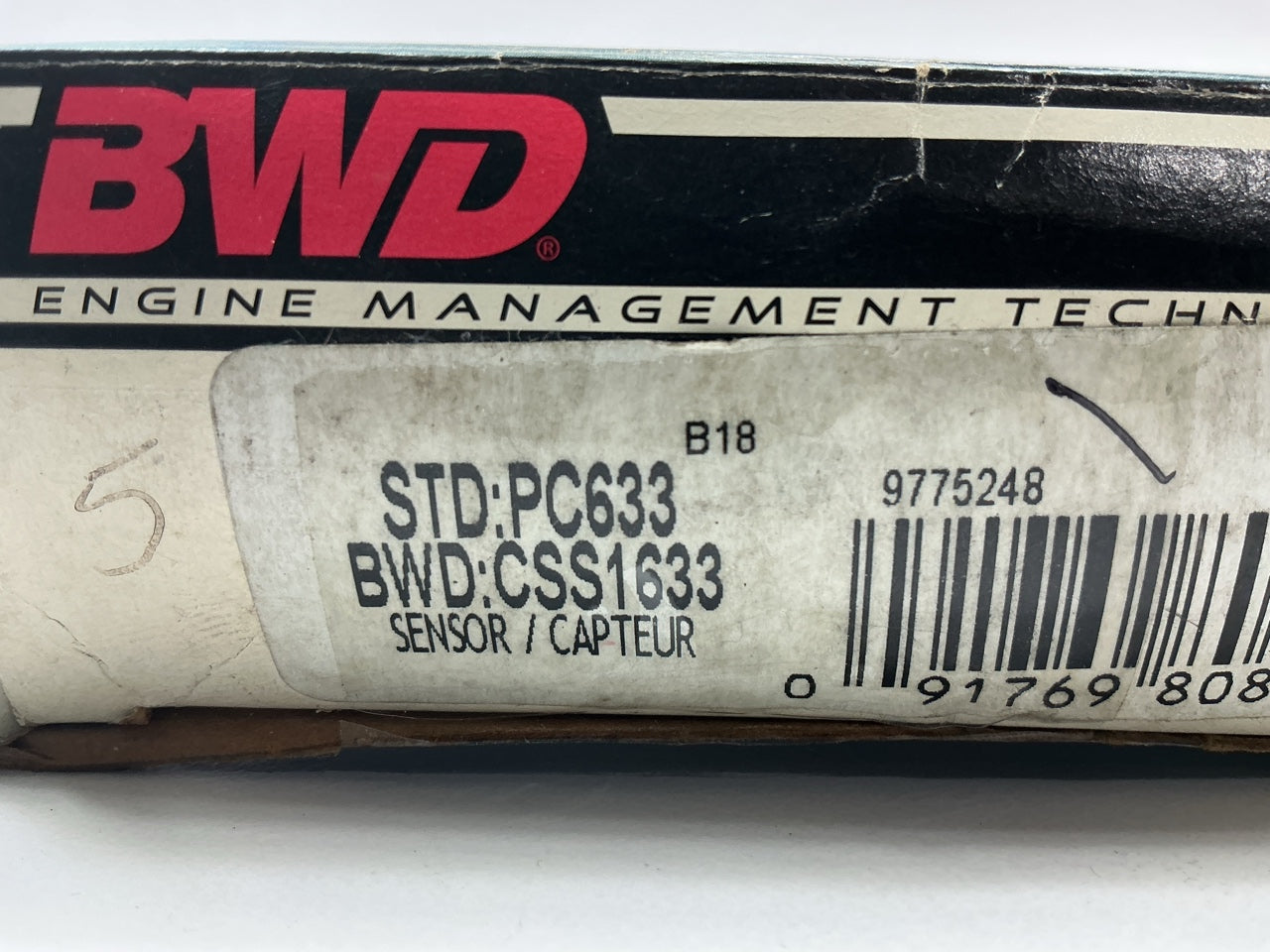 BWD CSS1633 Engine Camshaft Position Sensor