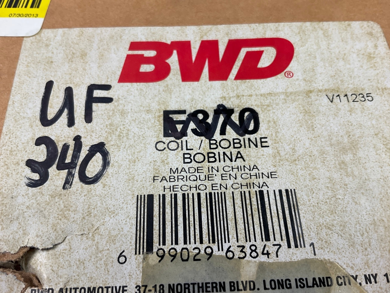 BWD E370 Ignition Coil For 2001-2002 Hyundai Elantra 2.0L I4