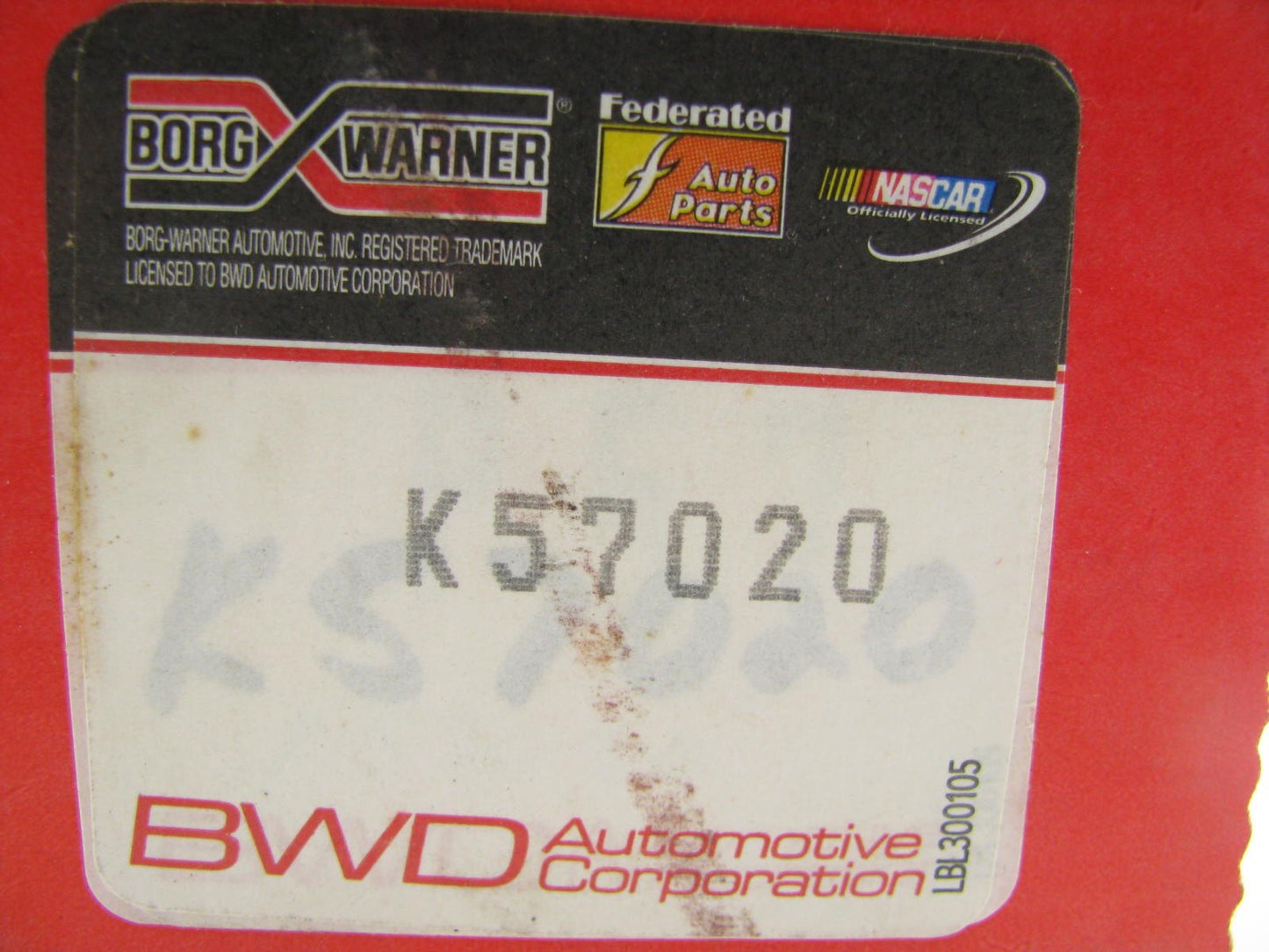 BWD K57020 Electric Fuel Pump