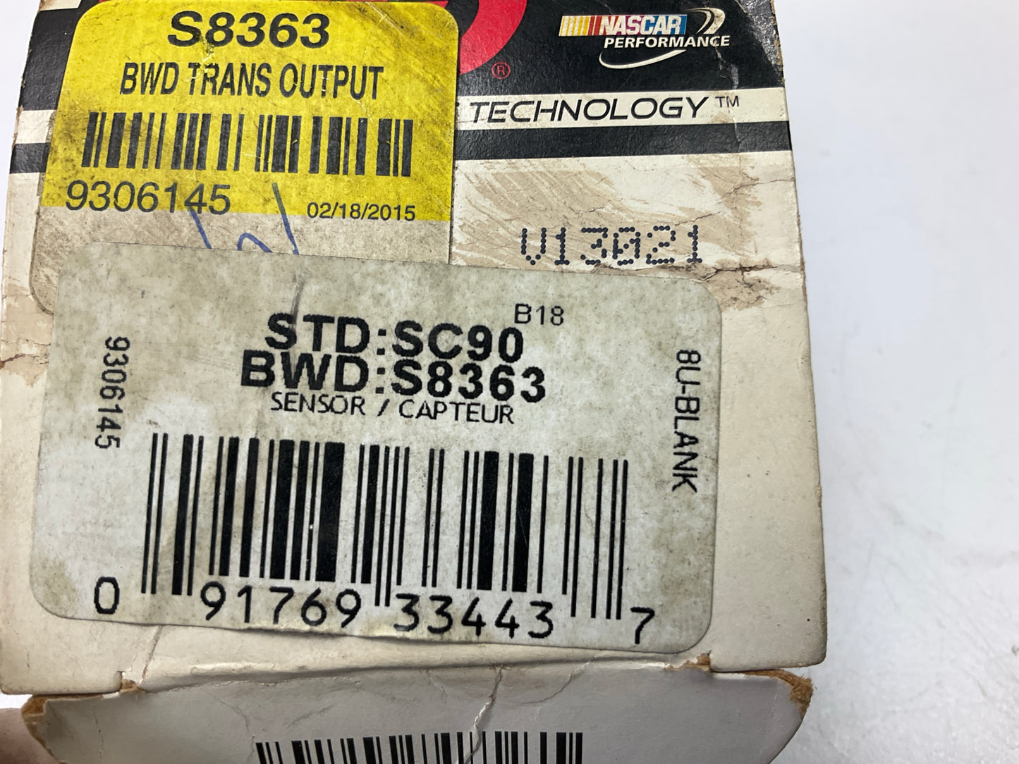 BWD S8363 Automatic Transmission Speed Sensor