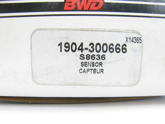 BWD S8636 Ignition Knock Detonation Sensor For 1990-1997 Audi 3.7L 4.2L-V8