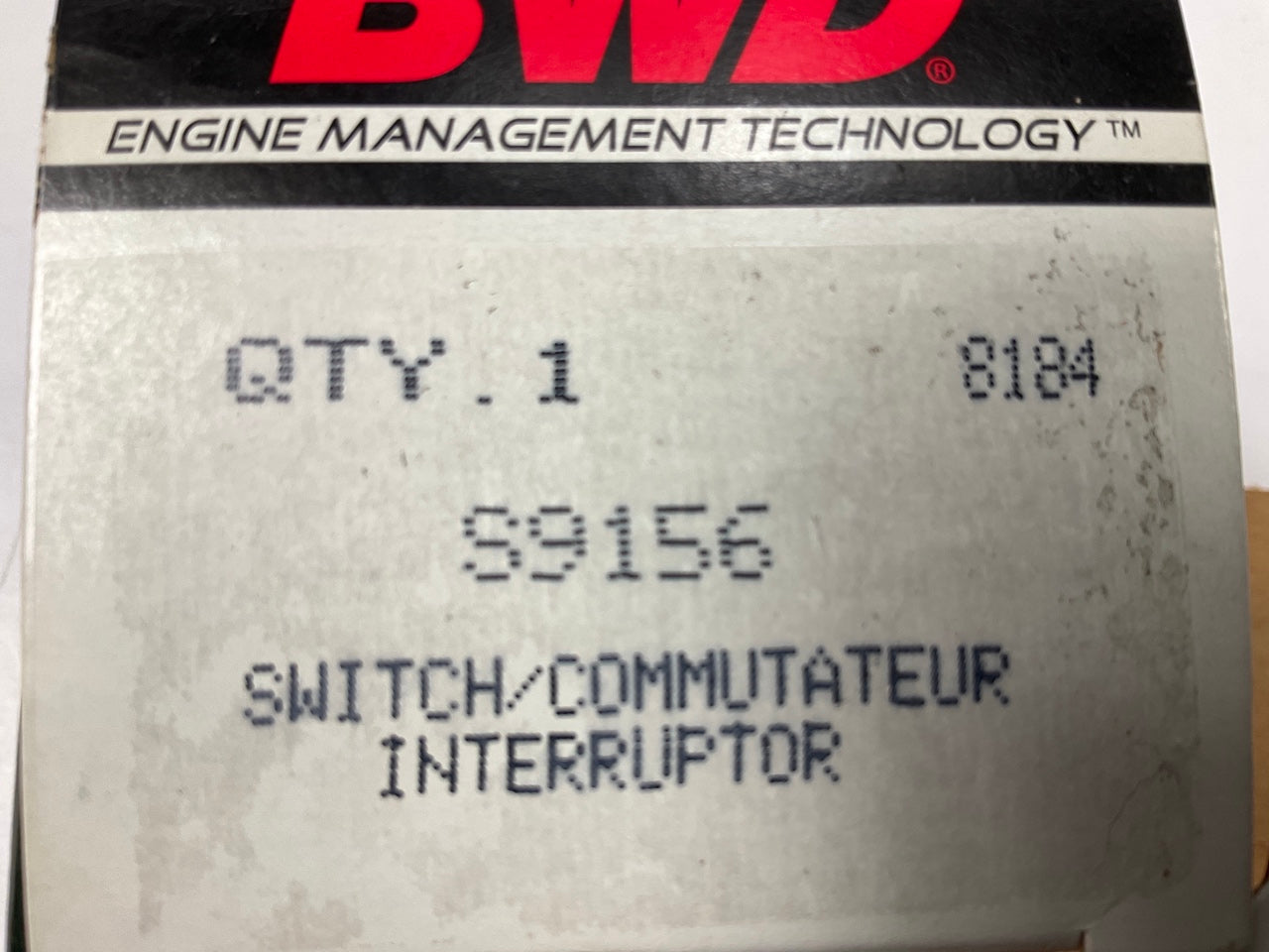 BWD S9156 Back Up Light Socket / Brake Light Socket Pigtail Connector