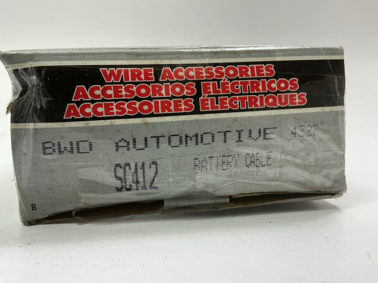 BWD SC412 Battery Cable, Lug To Lug, 4 Gauge - 10'' Long