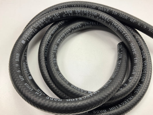 5 FEET - Cadna 50087 5/16'' Fuel Injection Fuel Hose, SAE 30R14, 100 PSI WP