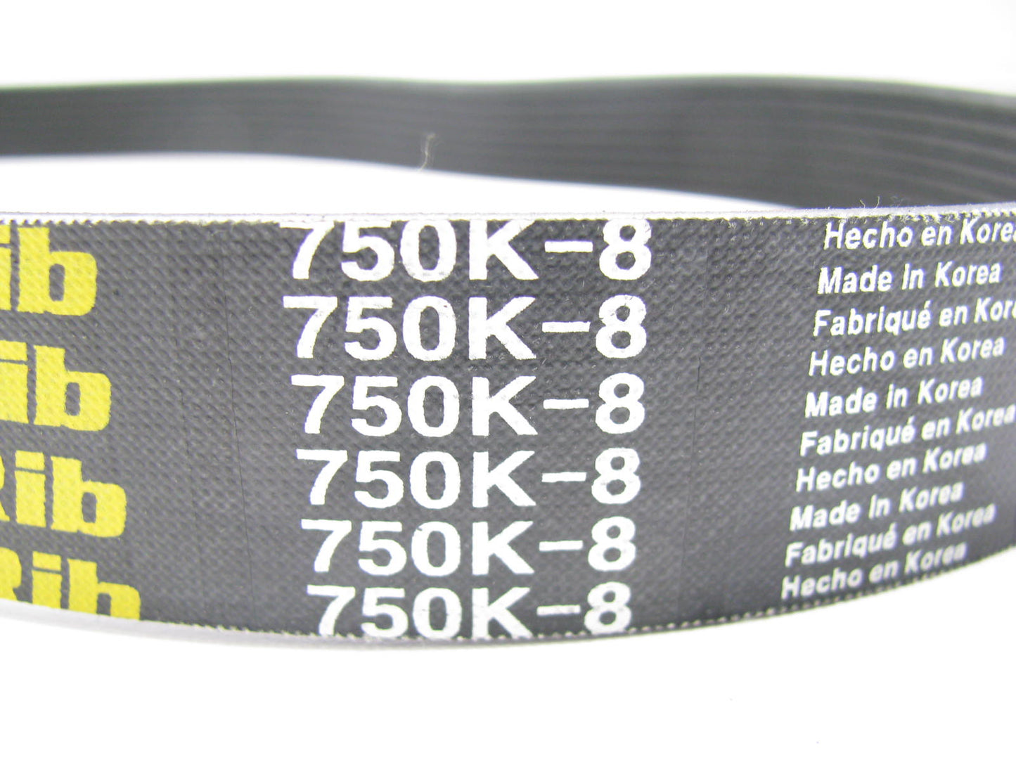 Cadna 750K-8 Serpentine Belt - 1.12'' X 28.45'' - 8 Ribs
