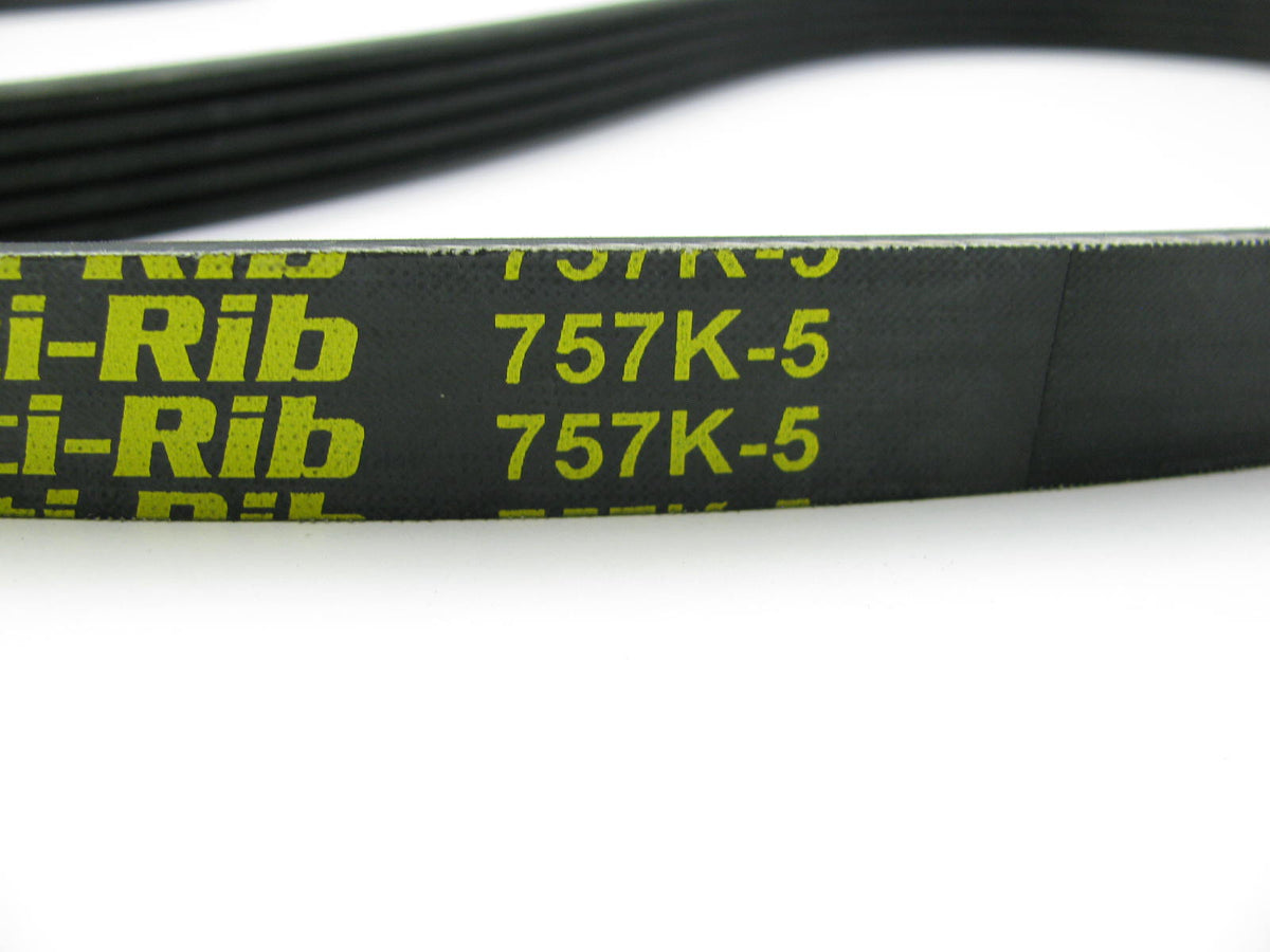 Cadna 757K-5 Serpentine Belt - 0.69'' X 76.50'' - 5 Ribs