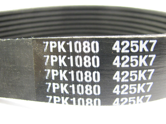 Cadna 7PK1080 Serpentine Belt - 0.98'' X 43.00'' - 7 Ribs