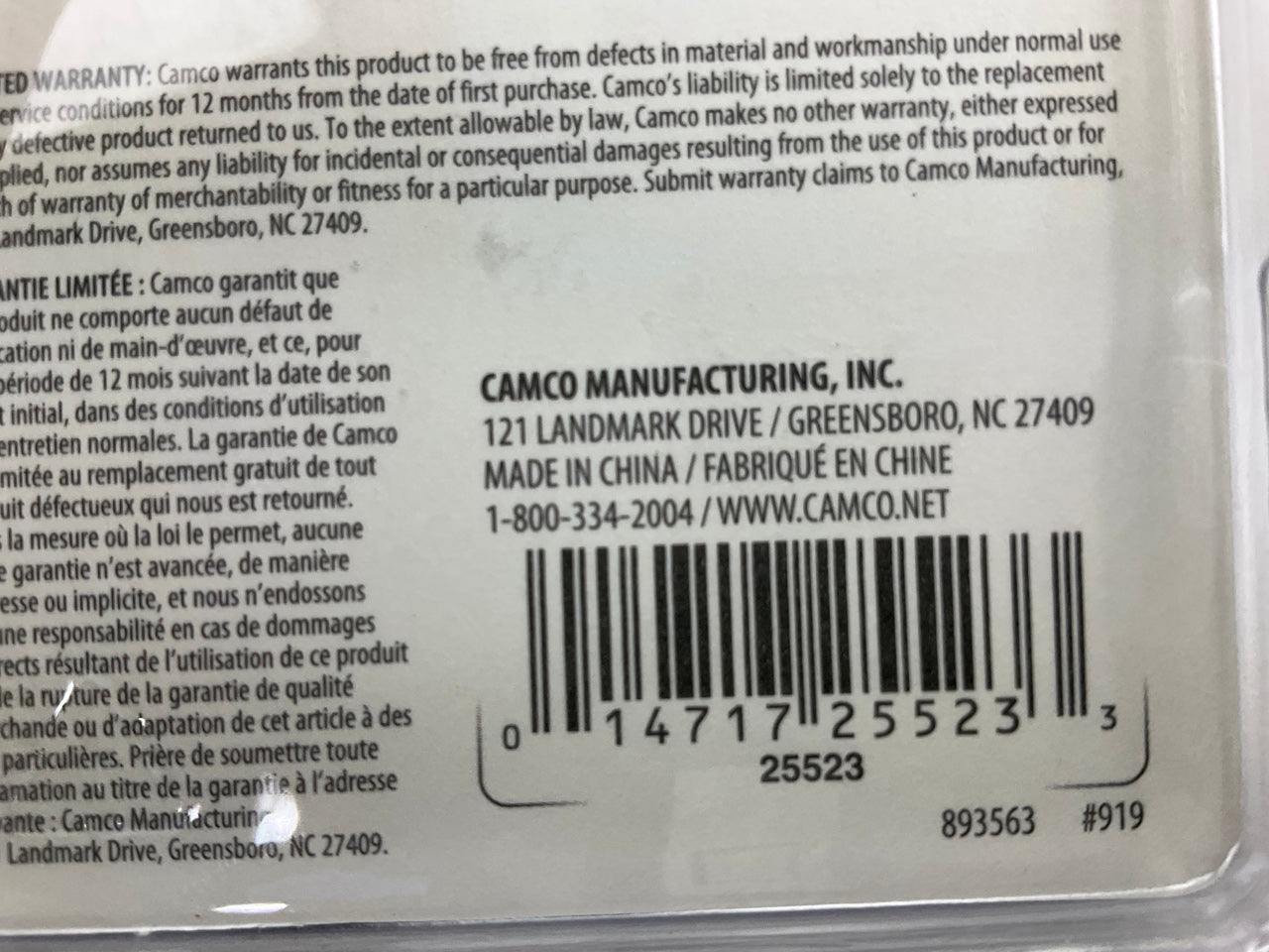 Camco 25523 Standard Bubble Levels - 2 PACK