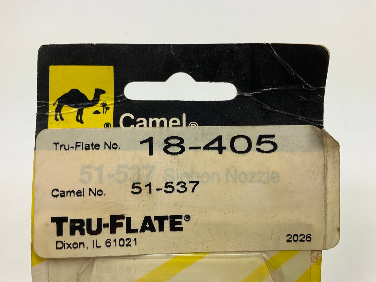 Camel 51-537 Air Siphon Spray Nozzle, Replaces Tru-Flate 18-405