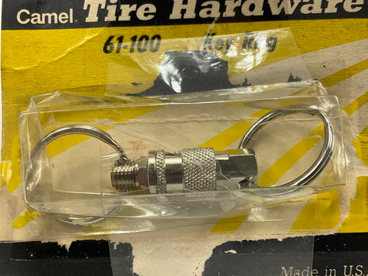 Camel 61-100 Nickle Plated Key Ring