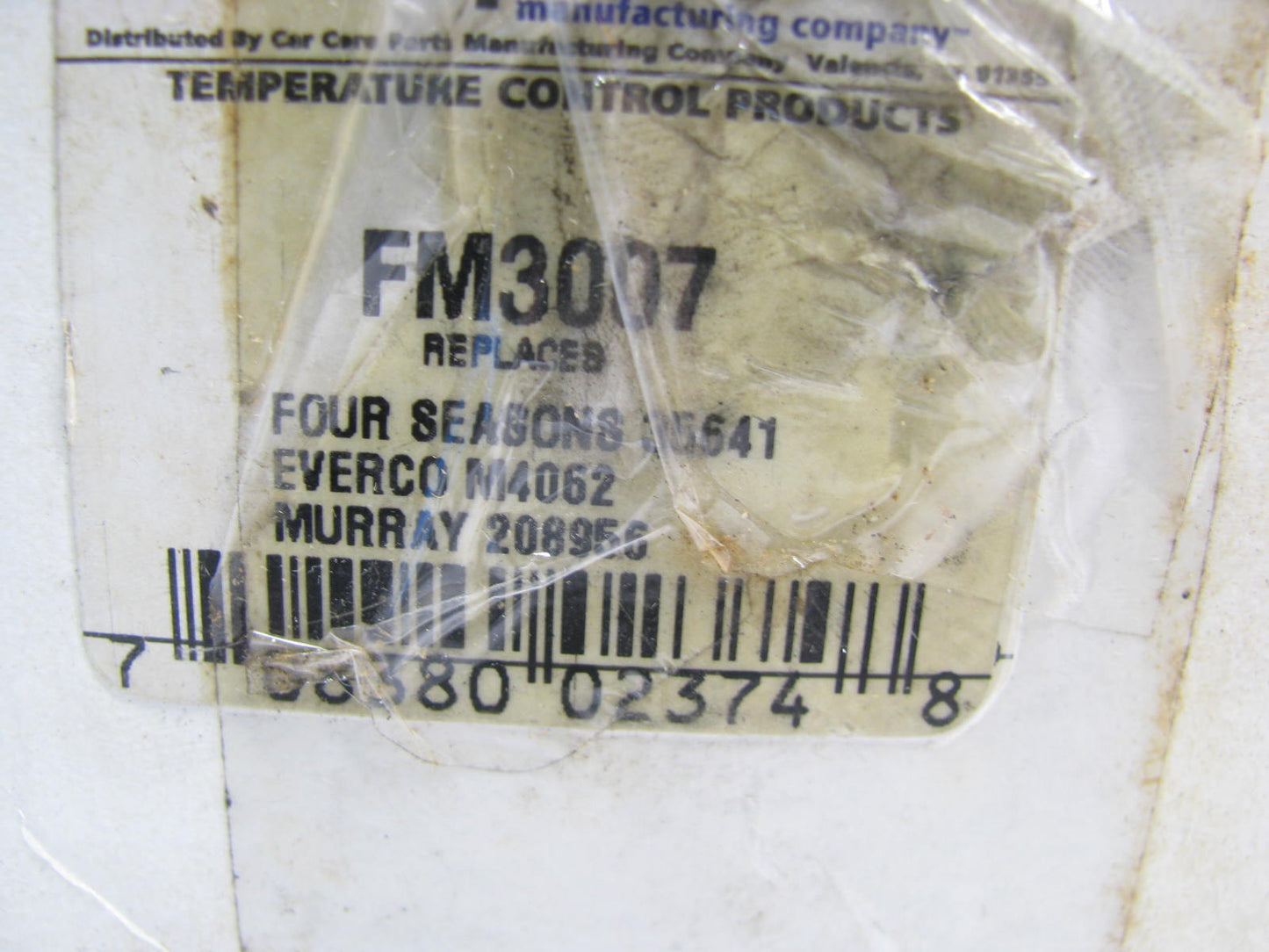 Car Care Parts FM3007 Engine Cooling Fan Motor For 1989-1990 Pontiac Grand Prix