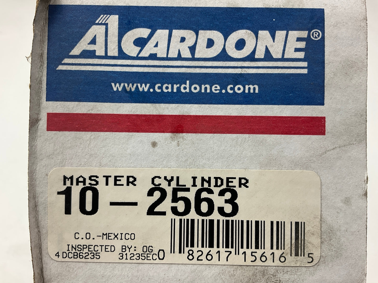 Cardone 10-2563 Brake Master Cylinder W/o Reservoir
