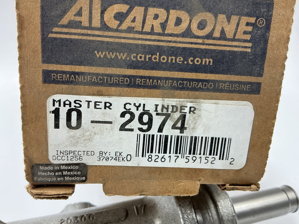 Cardone 10-2974 Brake Master Cylinder
