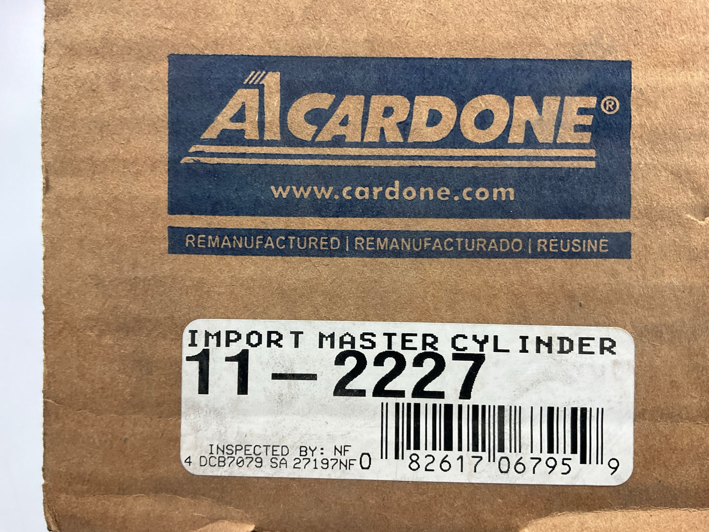 REMAN Cardone 11-2227 Brake Master Cylinder - 1989-91 Ford Probe, 88-92 626 MX-6