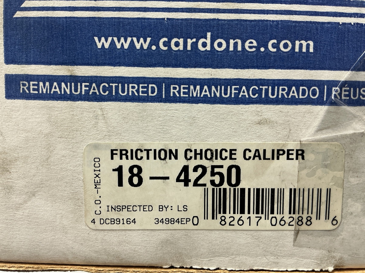 REMAN. Cardone 18-4250 Front Left Brake Caliper