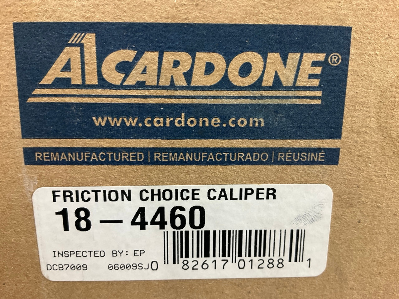 REMAN. Cardone 18-4460 Front Left Brake Caliper For 1967-1968 Oldsmobile 98