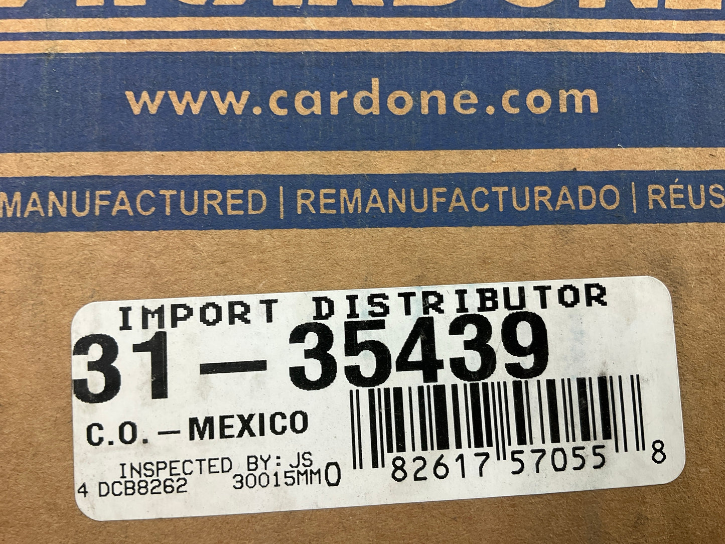 REMAN Cardone 31-35439 Distributor - 1995-1997 Mazda 626, MX-6 2.0L Manual Trans
