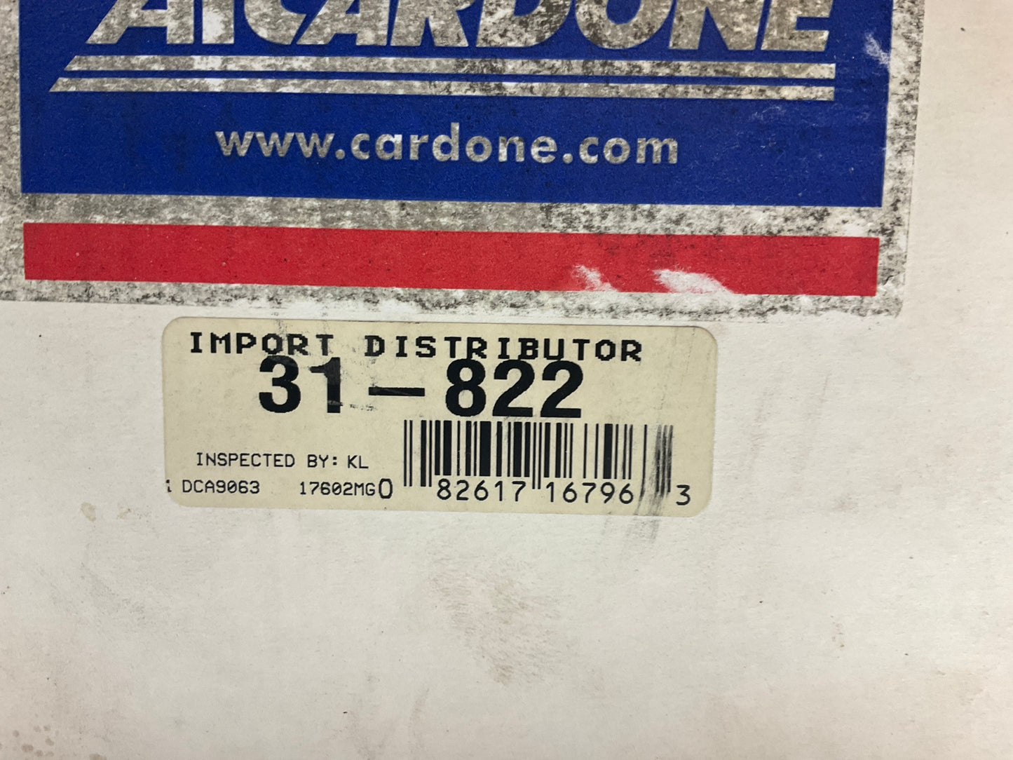 REMAN. Cardone 31-822 Distributor For 1986-1989 Honda Accord, 1985-87 Prelude