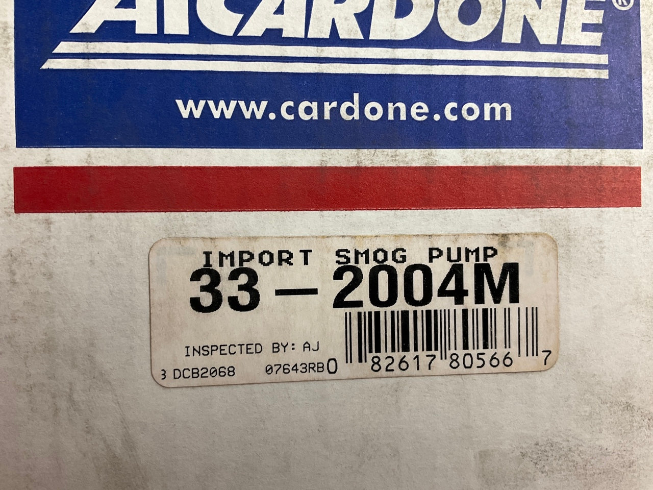 Cardone 33-2004M Secondary Air Injection Smog Pump For 1998-2006 Volvo C70