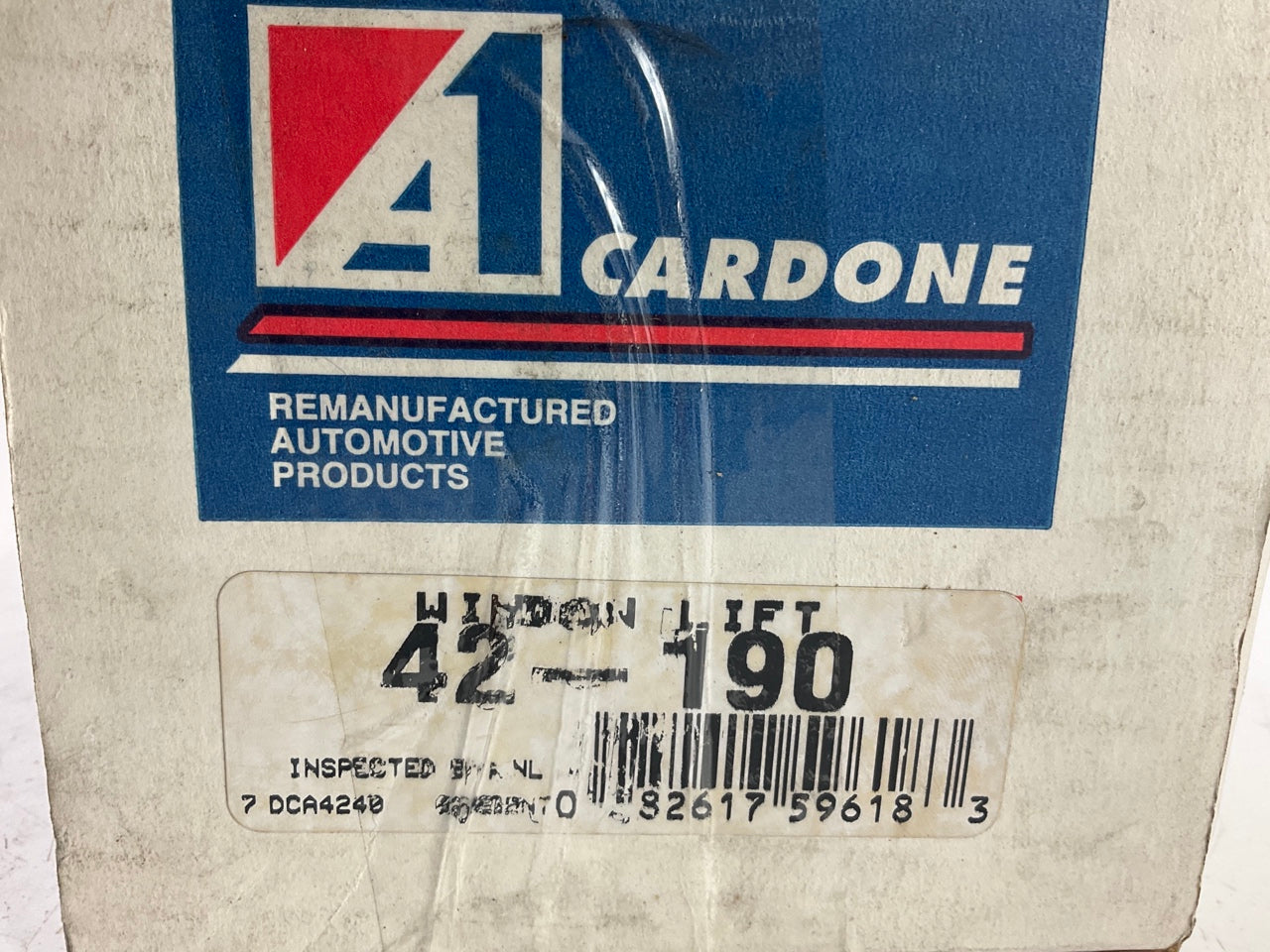 REMAN. Cardone 42-190 Rear Right Power Window Motor