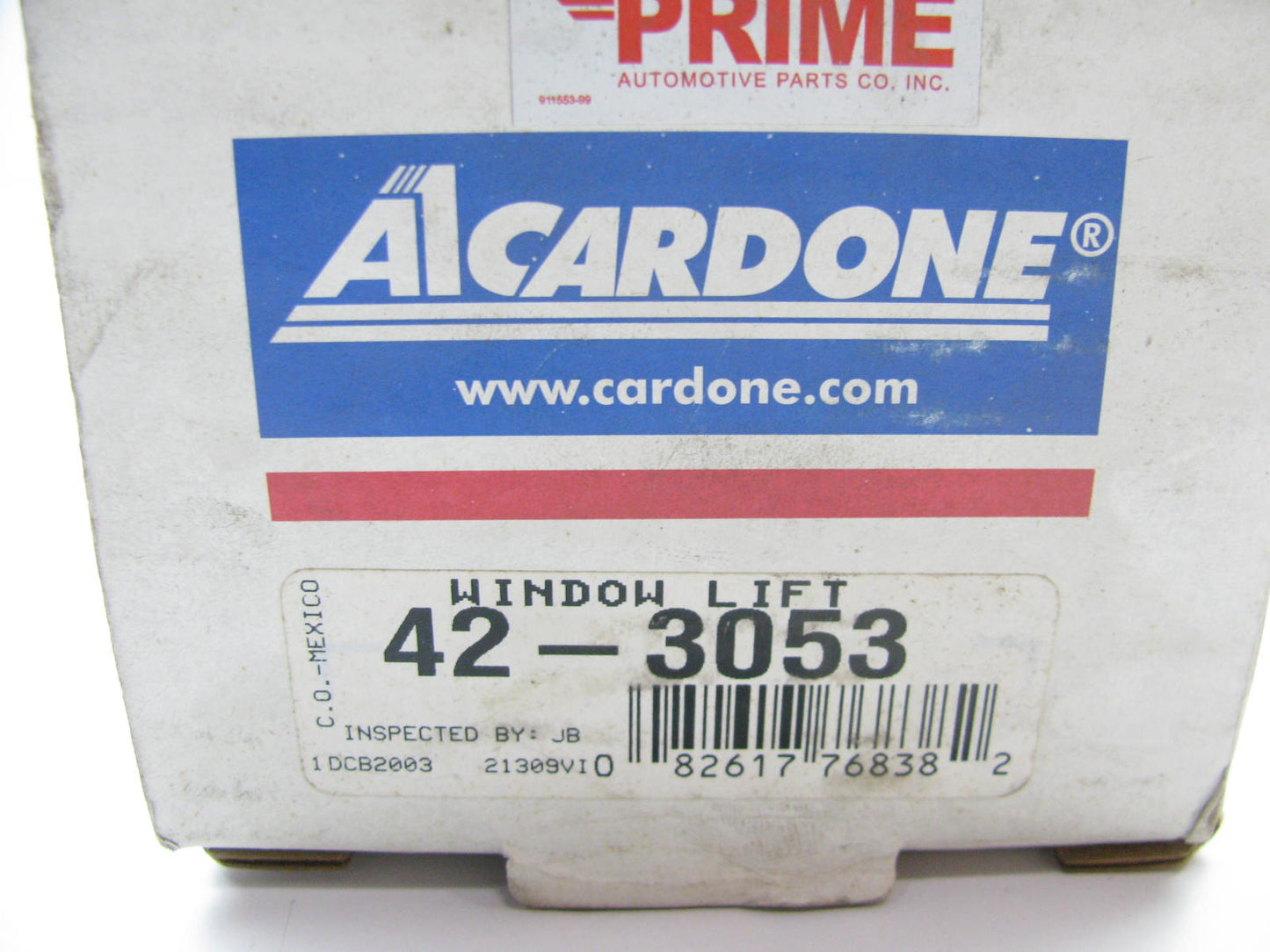 Cardone 42-3053 Reman Rear Right Power Window Motor 2005-2011 Lincoln Town Car
