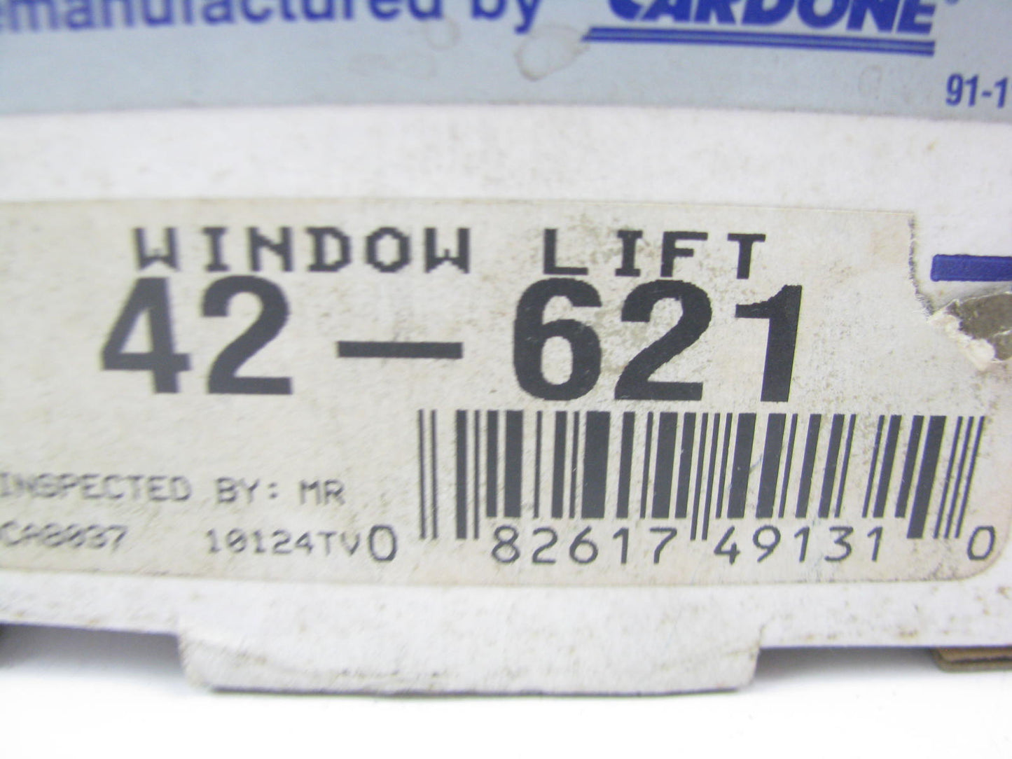 Cardone 42-621 Reman Power Window Motor - Front / Rear Right