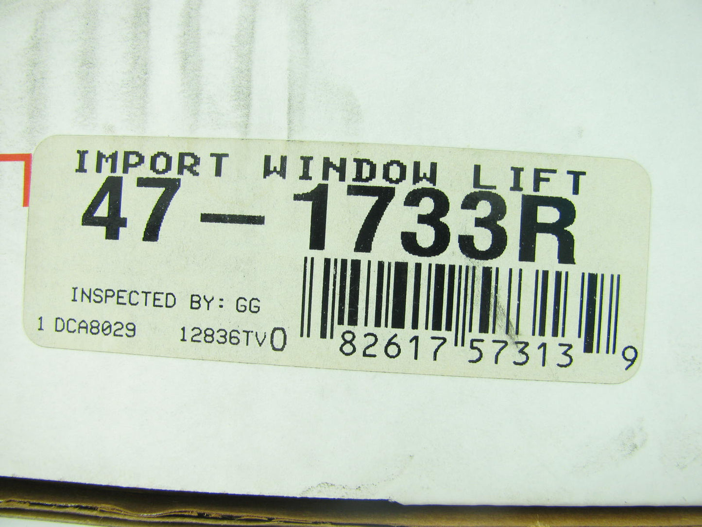 Cardone Front Left 47-1733R Power Window Regulator & Motor - 1994-1995 Mazda 626