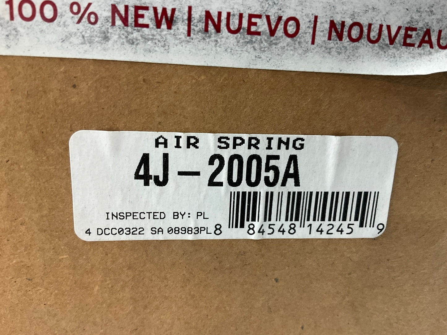 REMAN. Cardone 4J-2005A Front Right Suspension Air Spring For 2000-2006 BMW X5