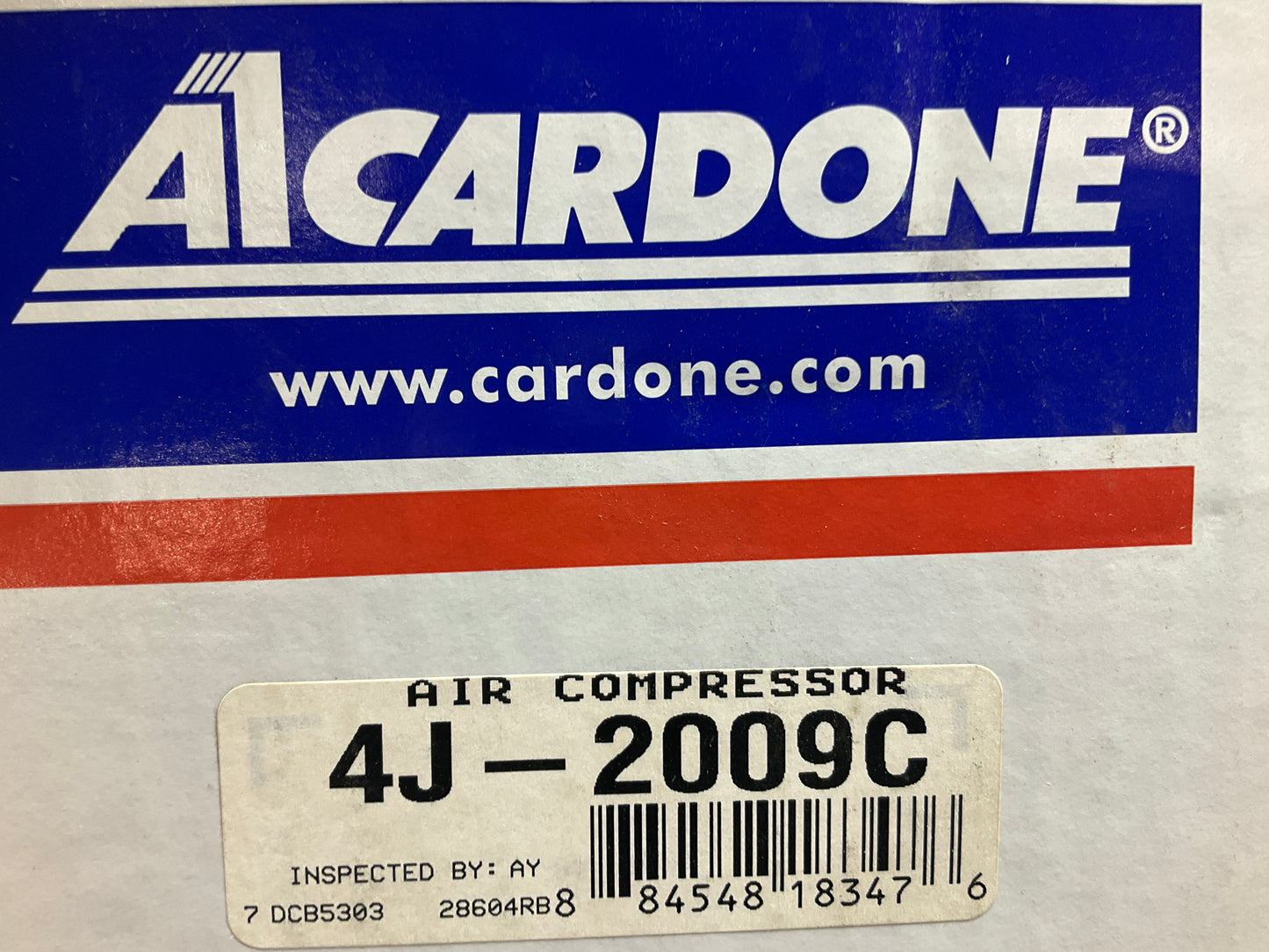 REMAN. Cardone 4J-2009C Air Suspension Compressor Pump 2513200904