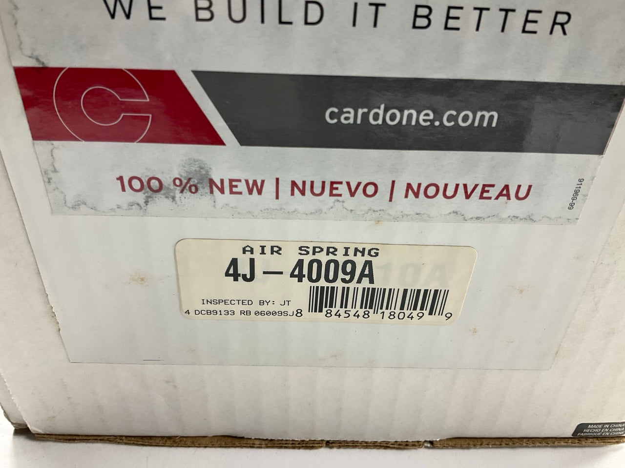 Cardone 4J4009A Rear Air Suspension Air Spring 2001-05 Audi Allroad Quattro AWD