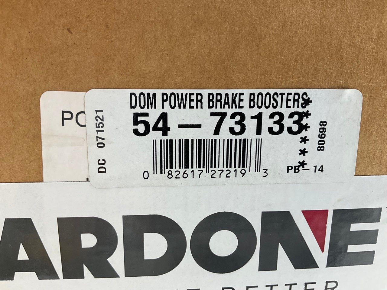 REMAN. Cardone 54-73133 Power Brake Booster For 1992-1997 Ford Aerostar