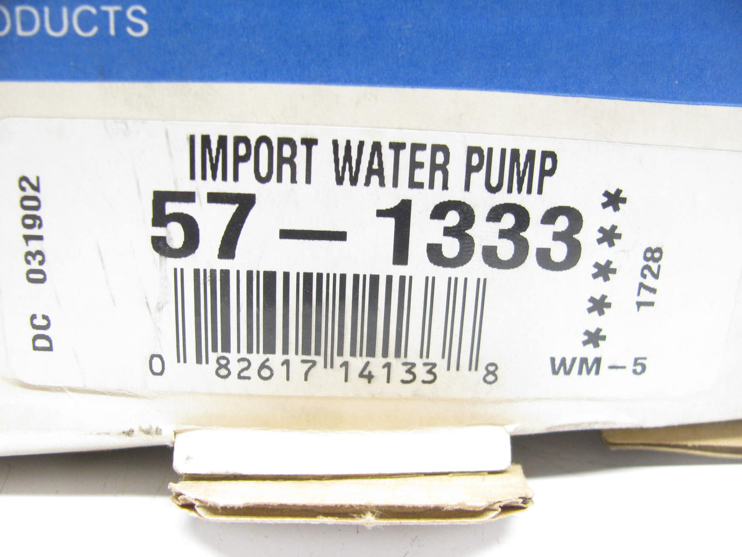 REMAN Cardone 57-1333 Water Pump 1989-1994 Mitsubishi 2.0L DOHC 4G63 & 4G63T