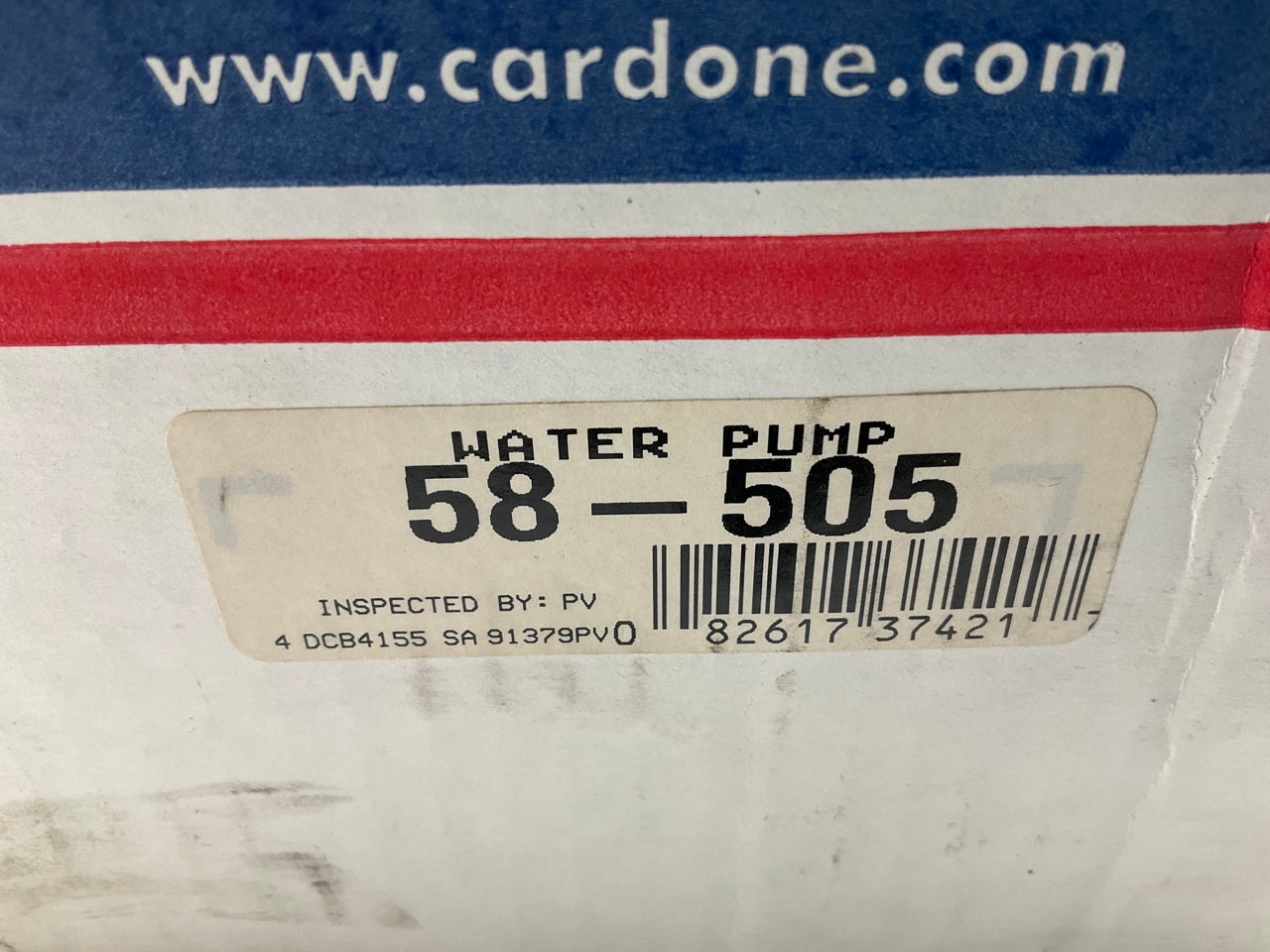 REMAN. Cardone 58-505 Engine Water Pump For 1994-1995 Ford Mercury 3.8L-V6 (RWD)