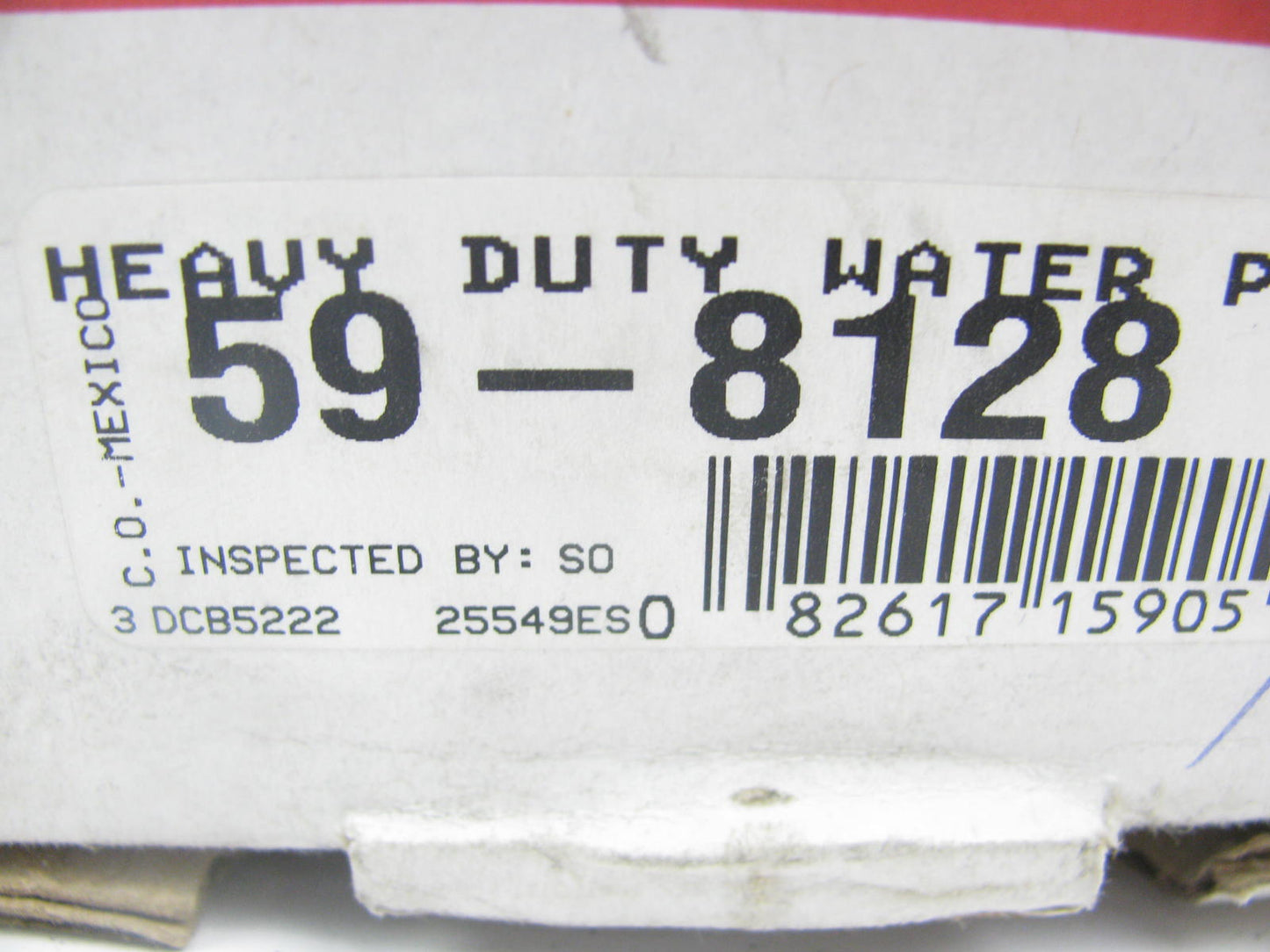 1939-1958 International Tractor Super A, C, C123, 200 230 240 Water Pump 59-8128