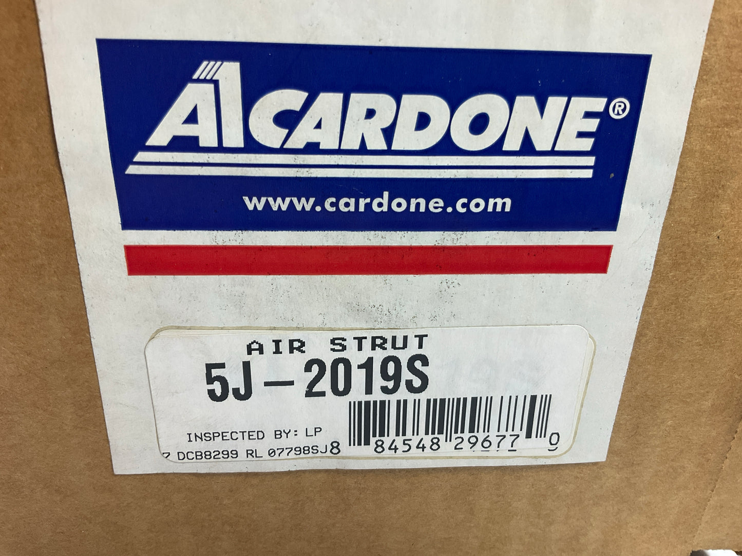 REMAN. Cardone 5J-2019S OEM Rear Left Air Suspension Strut - BMW E65 E66
