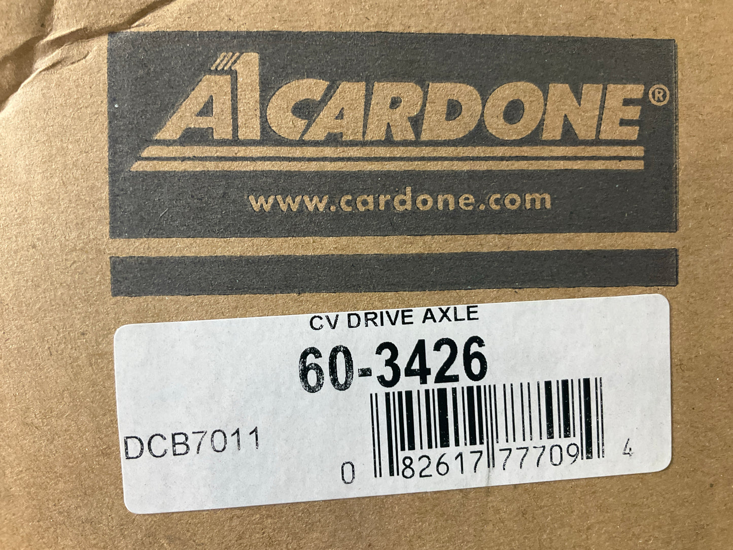 REMAN. Cardone 60-3426 Front Left CV Axle - 2003-2005 Mitsubishi Eclipse 3.0L V6