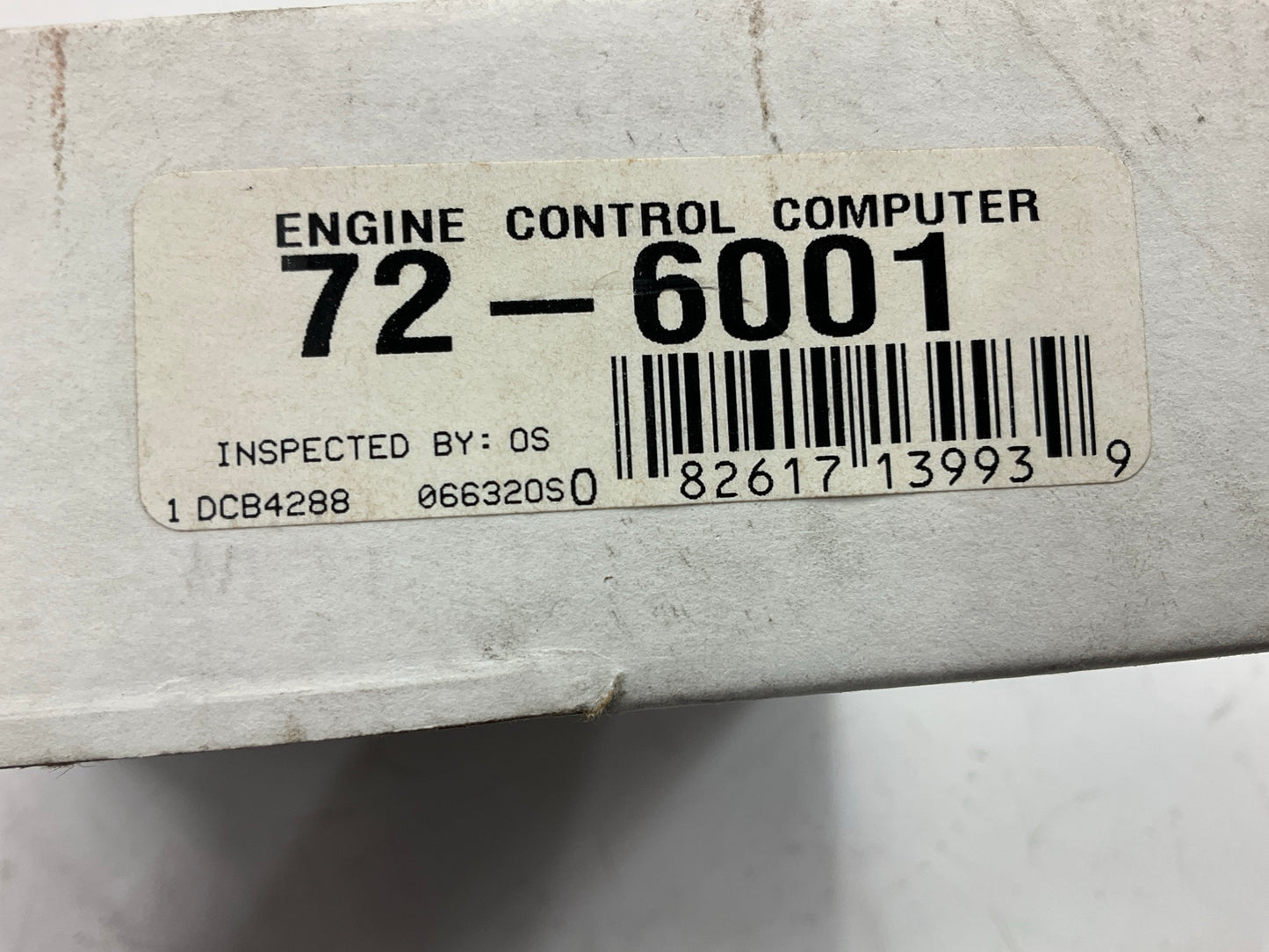 REMAN. Cardone 72-6001 Engine Control Module (ECM) Cardone
